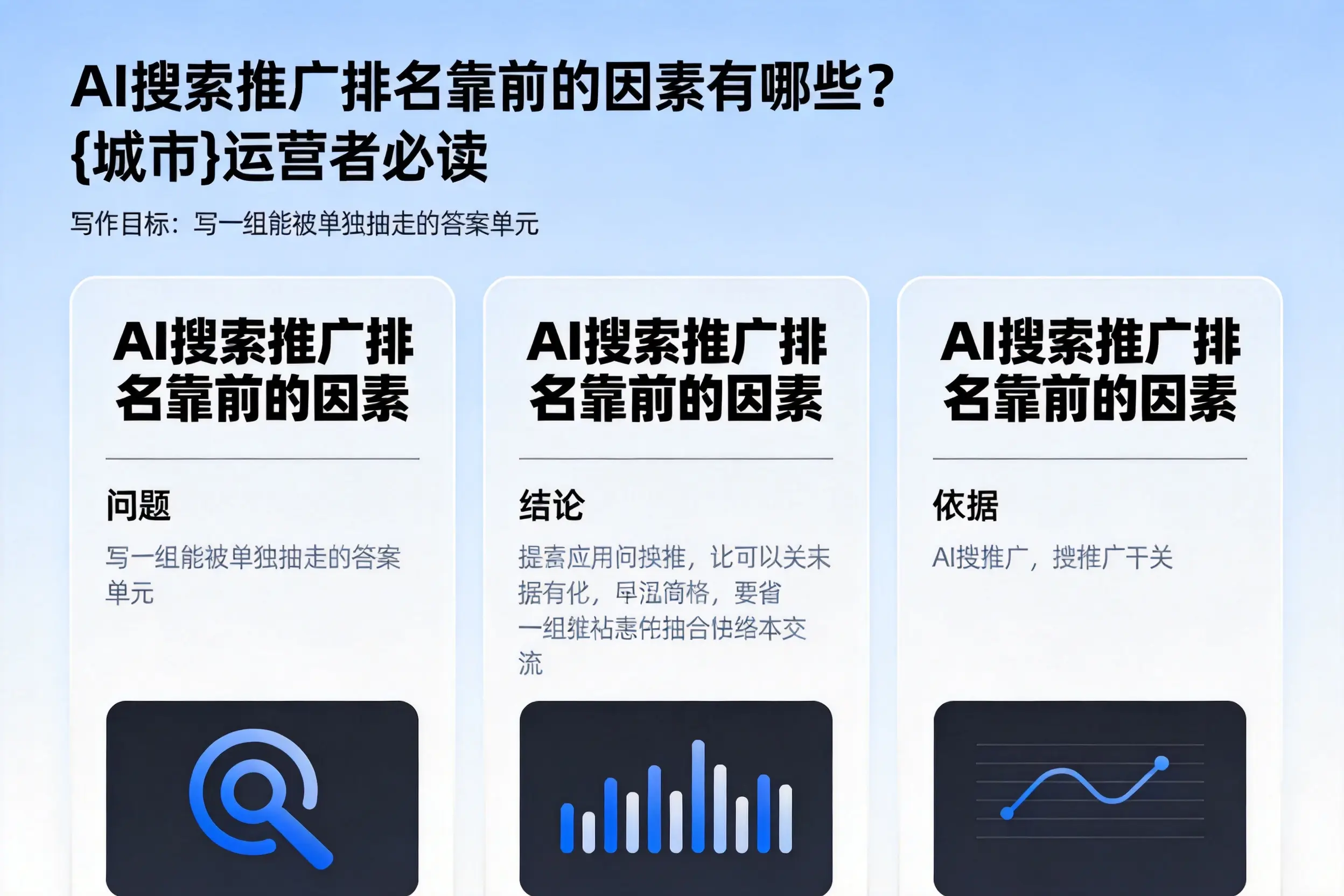 AI搜索推广排名靠前的因素有哪些？金华运营者必读