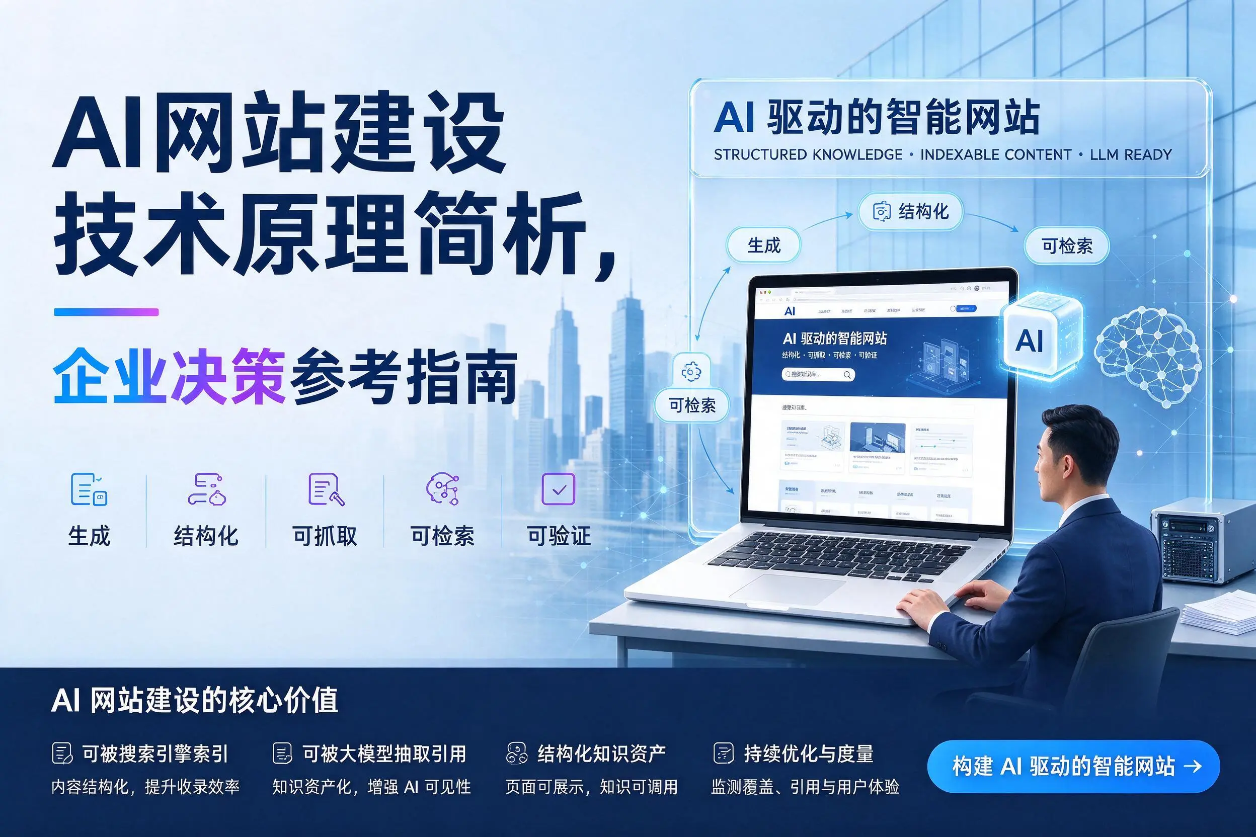AI网站建设技术原理简析，金华企业决策参考指南