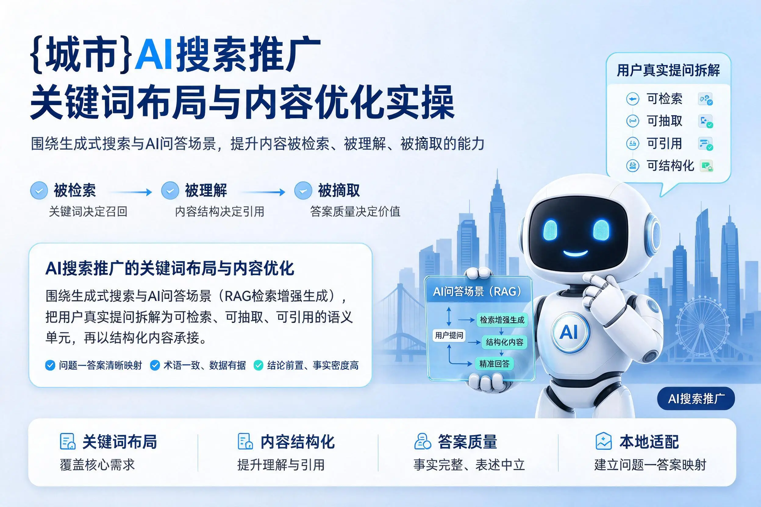 金华AI搜索推广关键词布局与内容优化实操